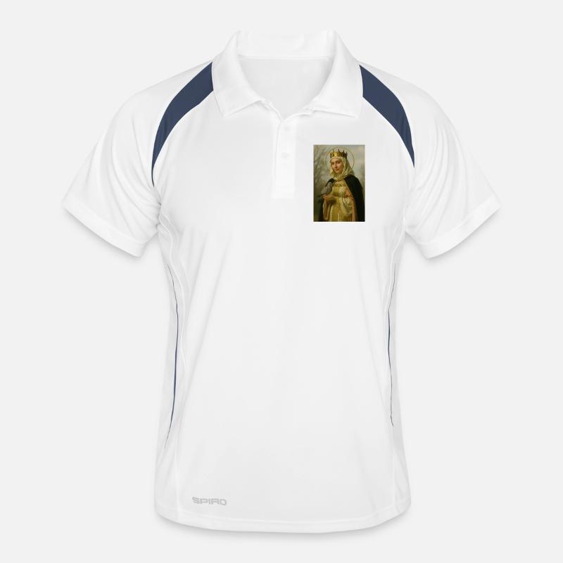 Sainte Olga de Kiev avec colombe et couronne Polo respirant Homme