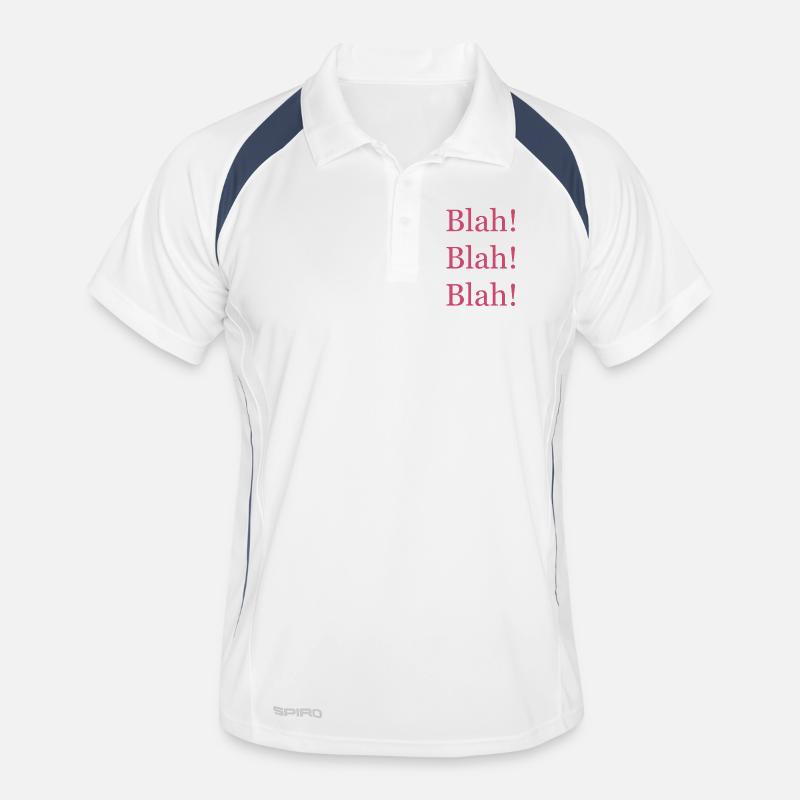 Blablabla. Polo respirant Homme