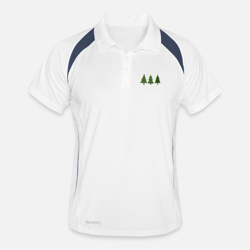 arbre de Noël arbre de Noël arbre de Noël Polo respirant Homme