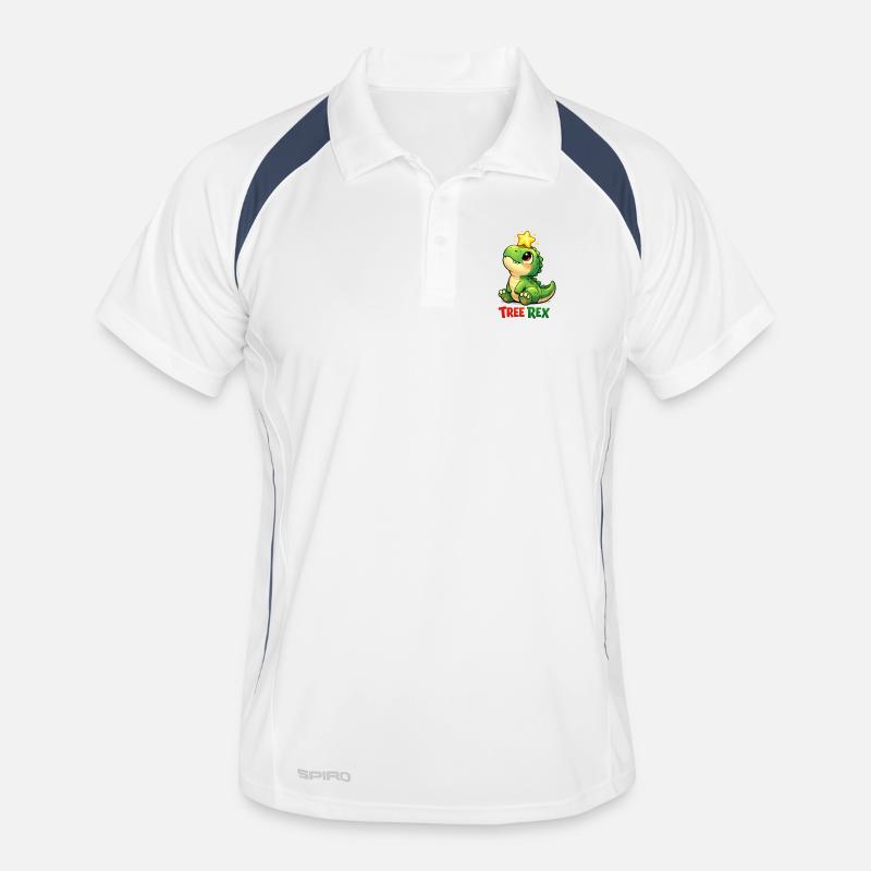 Tree Rex Dino T Rex Polo respirant Homme