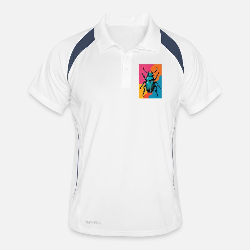 Insect Pop Art Rétro Polo respirant Homme