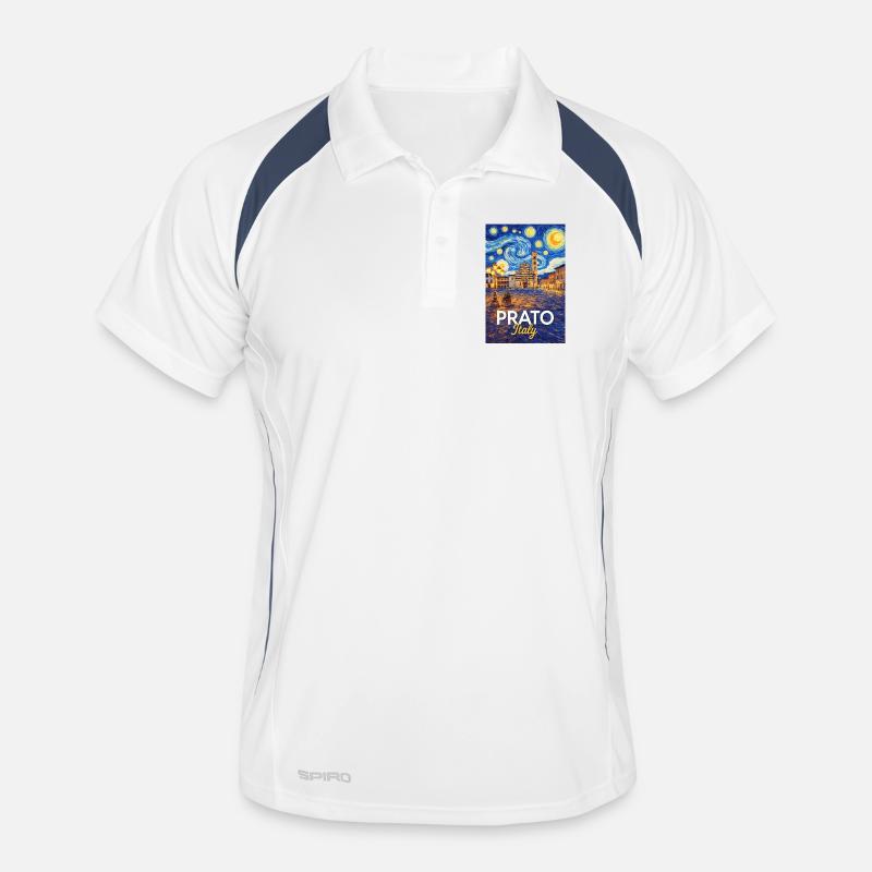 Prato, Italie. Polo respirant Homme