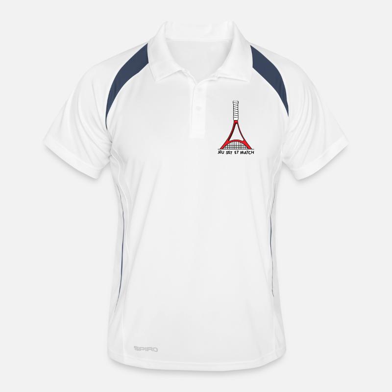 French Tennis Open Men's Polo breathable