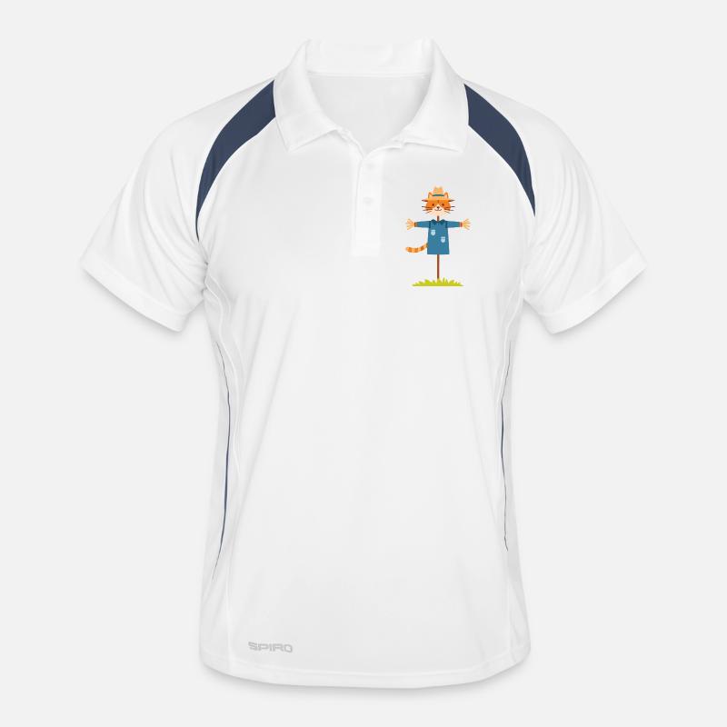 Chat épouvantail Polo respirant Homme
