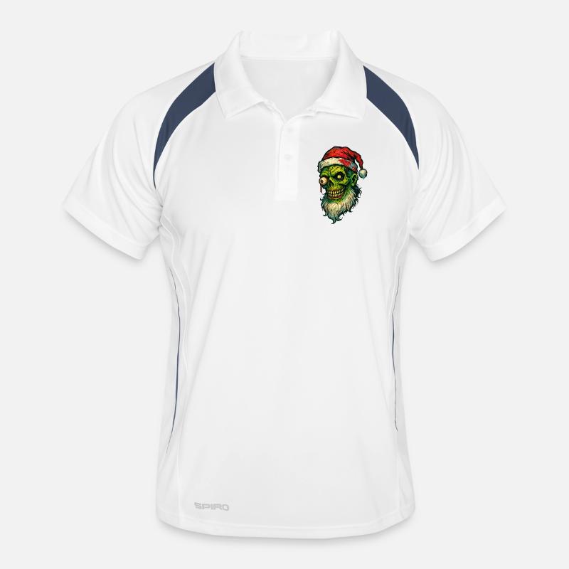 Zombie Santa Men's Polo breathable