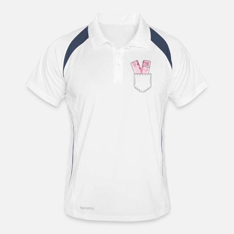 AIR MOON Men's Polo breathable