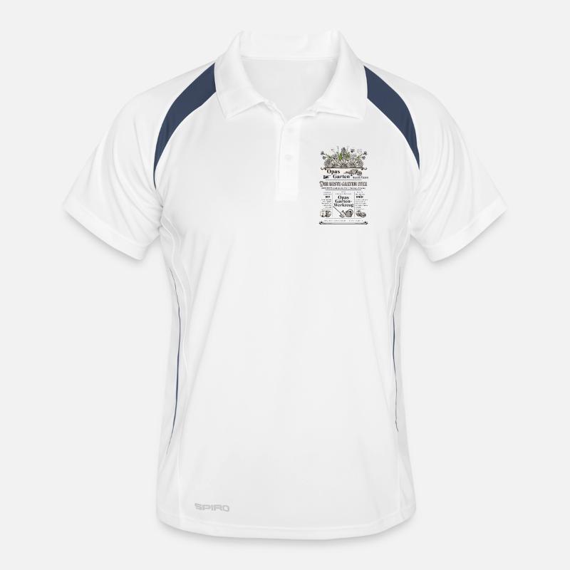 Opa Großvater Garten Gärtner Geschenk Männer Polo atmungsaktiv