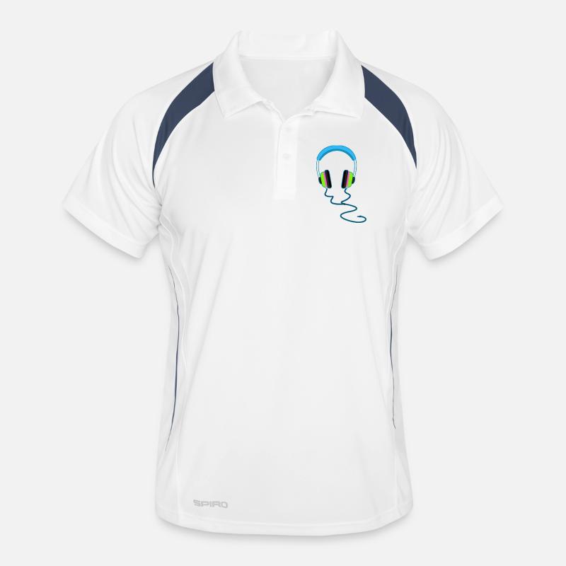 Sparkling Rainbow Helmet Men's Polo breathable