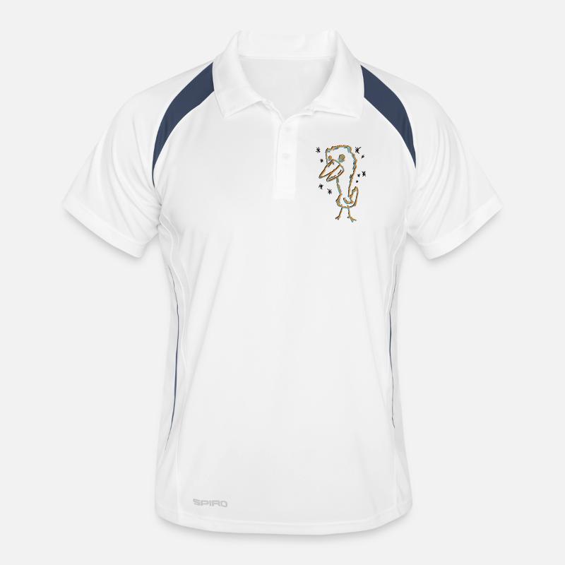Oiseau sauvage Polo respirant Homme