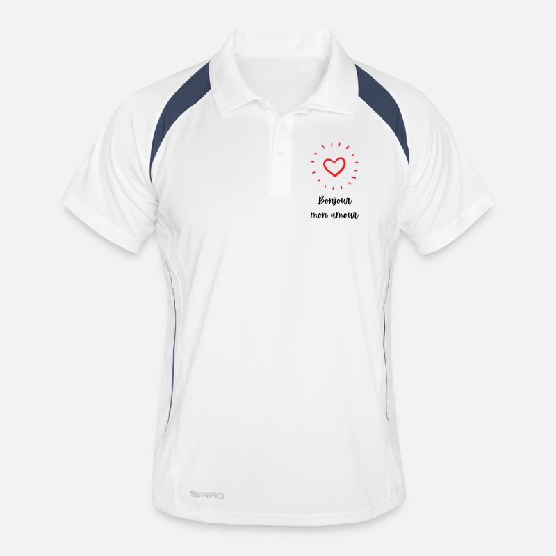 Hello my love Men's Polo breathable