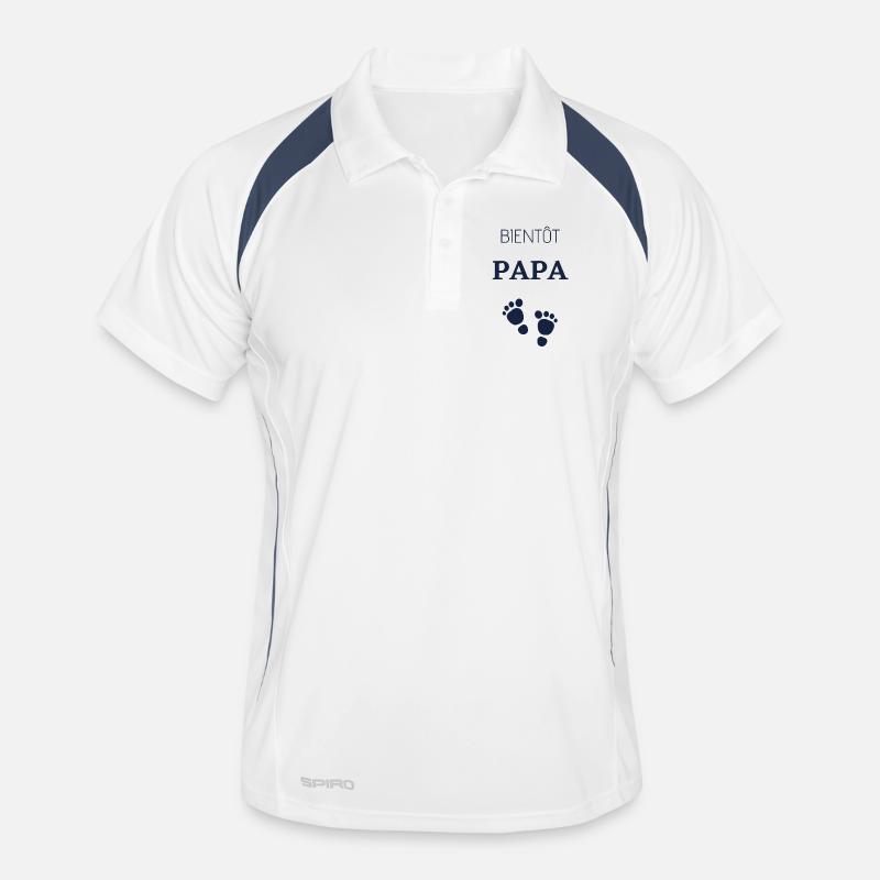 Bientôt papa Polo respirant Homme