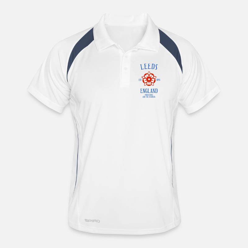 LEEDS Angleterre Polo respirant Homme