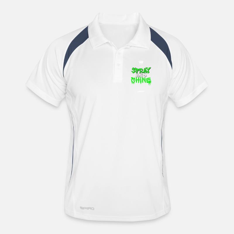 Couronne de graffiti Spray and Shine Polo respirant Homme