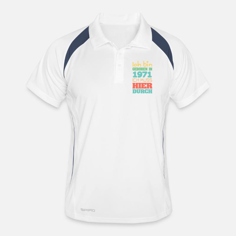 Year 1971 Men's Polo breathable