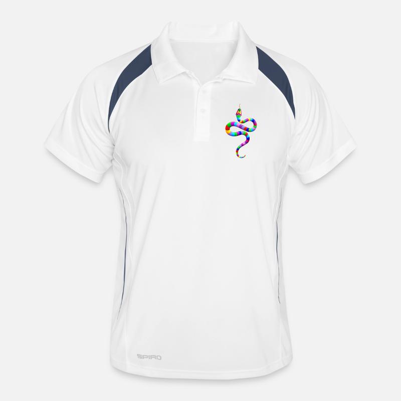Prismatic Serpent Dream Men's Polo breathable
