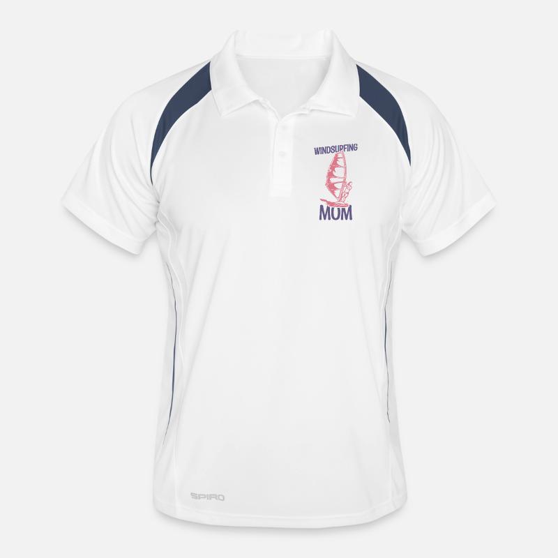 Windsurfing Mutter Männer Polo atmungsaktiv