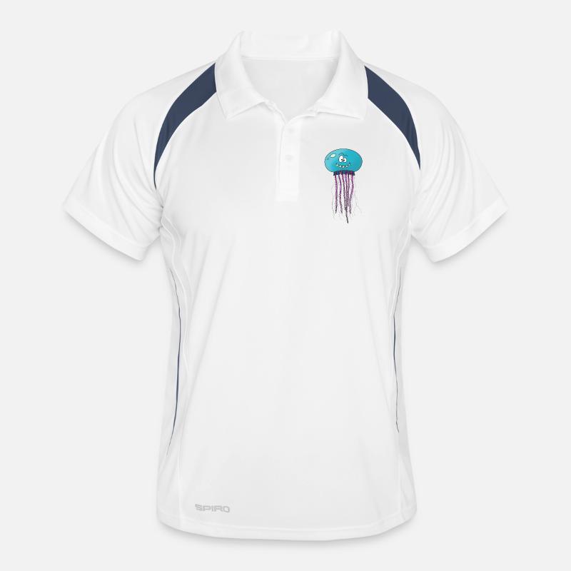 SmillingJellyfish Men's Polo breathable