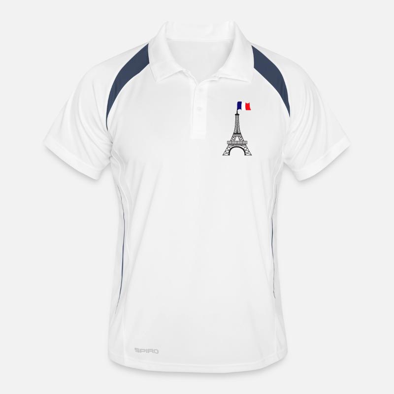 Eiffel Tower Men's Polo breathable