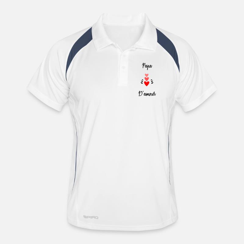 FROHER VATERTAG. PAPA. VATERTAG. VATER Männer Polo atmungsaktiv