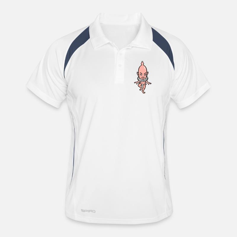 Bébé Diable mignon avec collier Polo respirant Homme