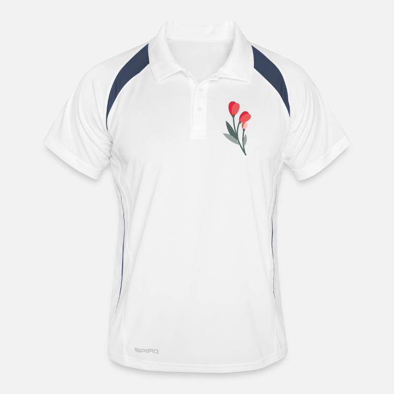 Fleur Polo respirant Homme