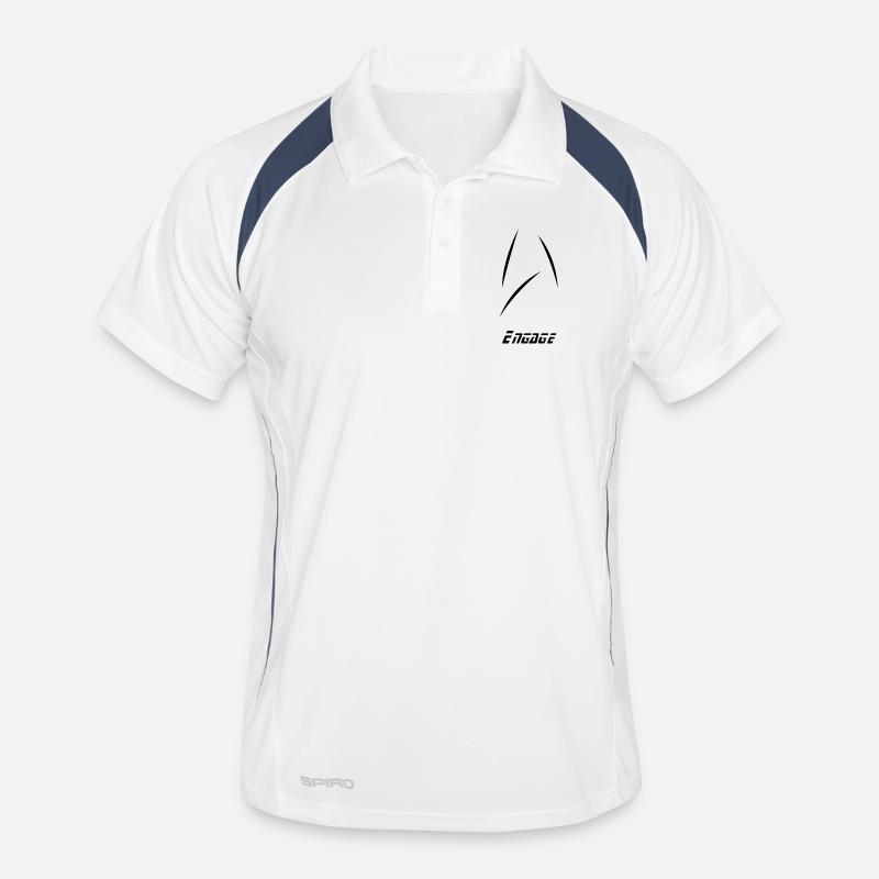 star engage minimal Men's Polo breathable