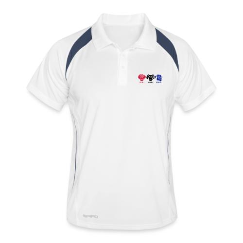 See Hear Speak No Evil 3C - Men's Polo breathable