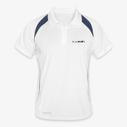 Motorcycle Evolution Chopper - Men's Polo breathable