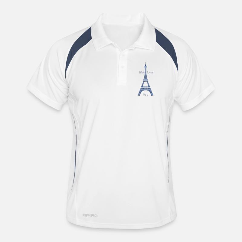 Eiffel Tower Men's Polo breathable