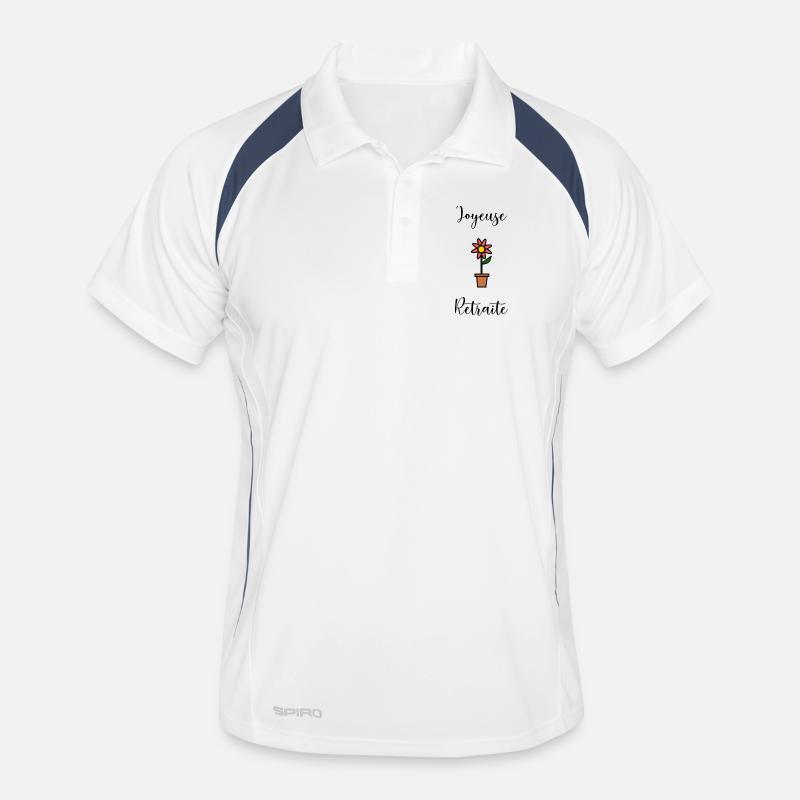 JOYEUSE RETRAITE. RETRAITE. RETRAITEE. RETRAITE Polo respirant Homme