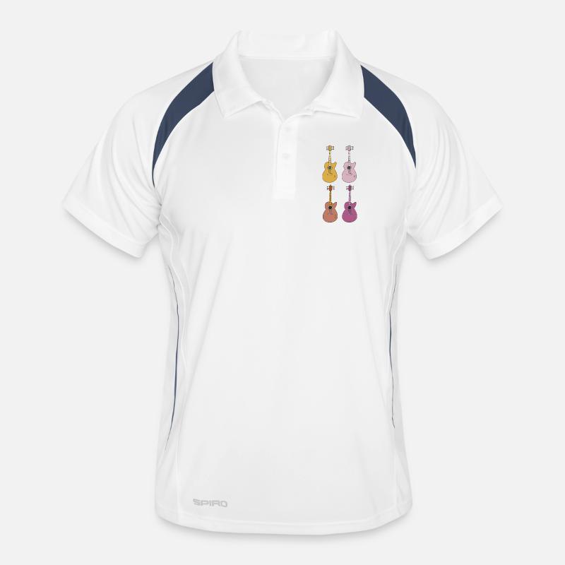 Guitar 4-speed Men's Polo breathable