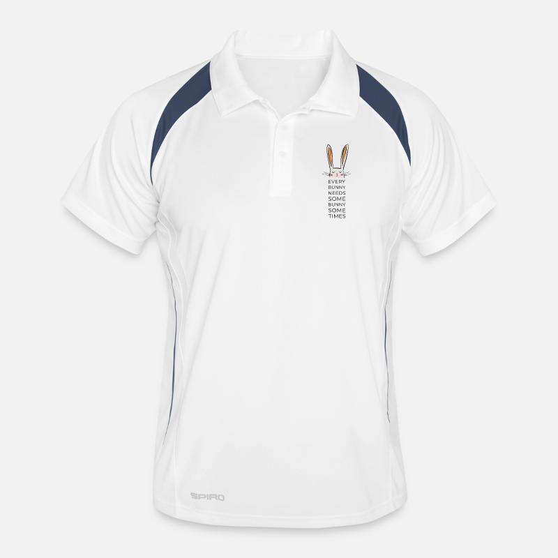 every bunny needs some bunny Men's Polo breathable
