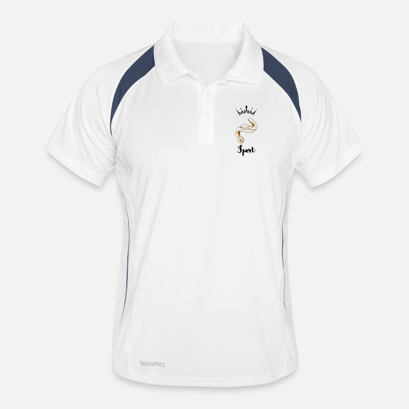 Goldmedaille Männer Polo atmungsaktiv