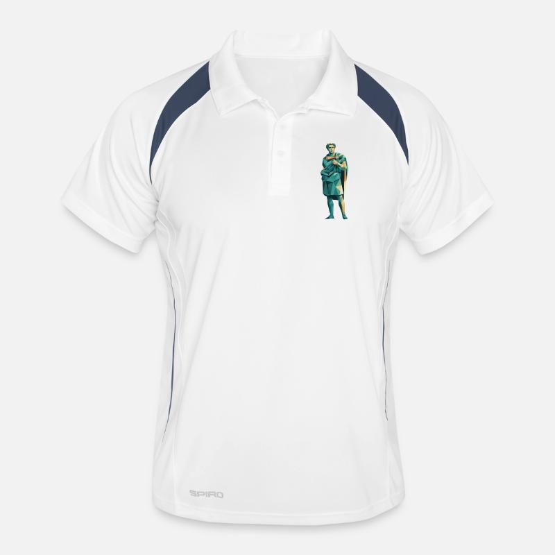 Caesar - Cool History Logo Men's Polo breathable