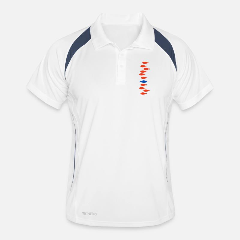 Poisson unique  Polo respirant Homme