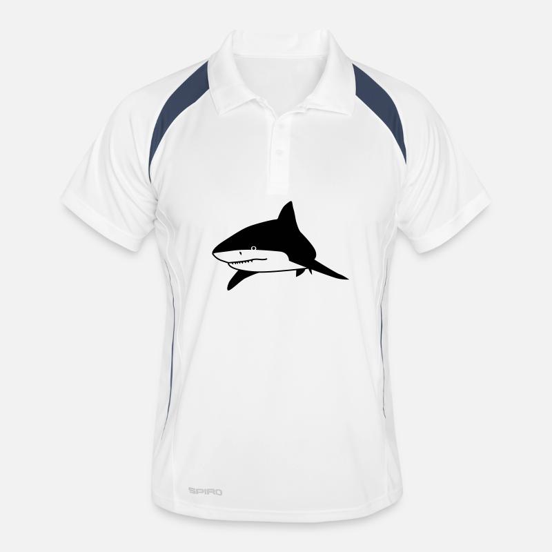 Hai-Tier Männer Polo atmungsaktiv