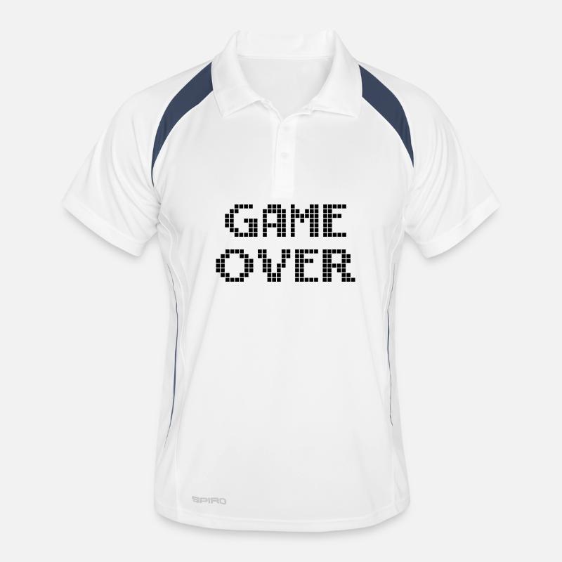 Game Over Men's Polo breathable