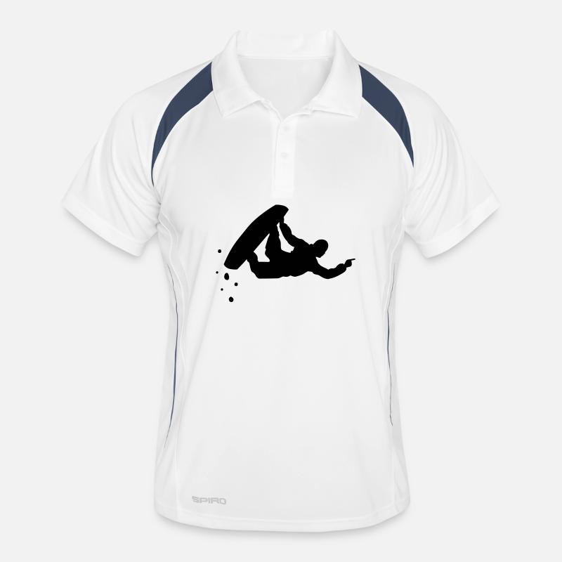 snowboard snowboarding Polo respirant Homme