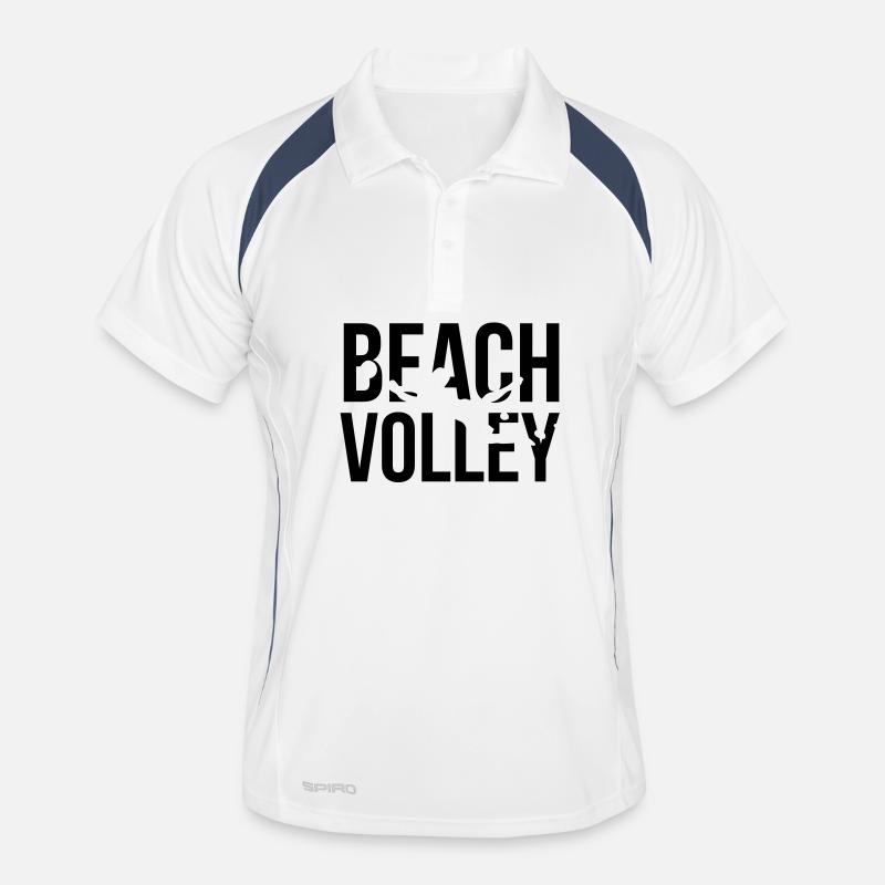 beach volleyball Männer Polo atmungsaktiv