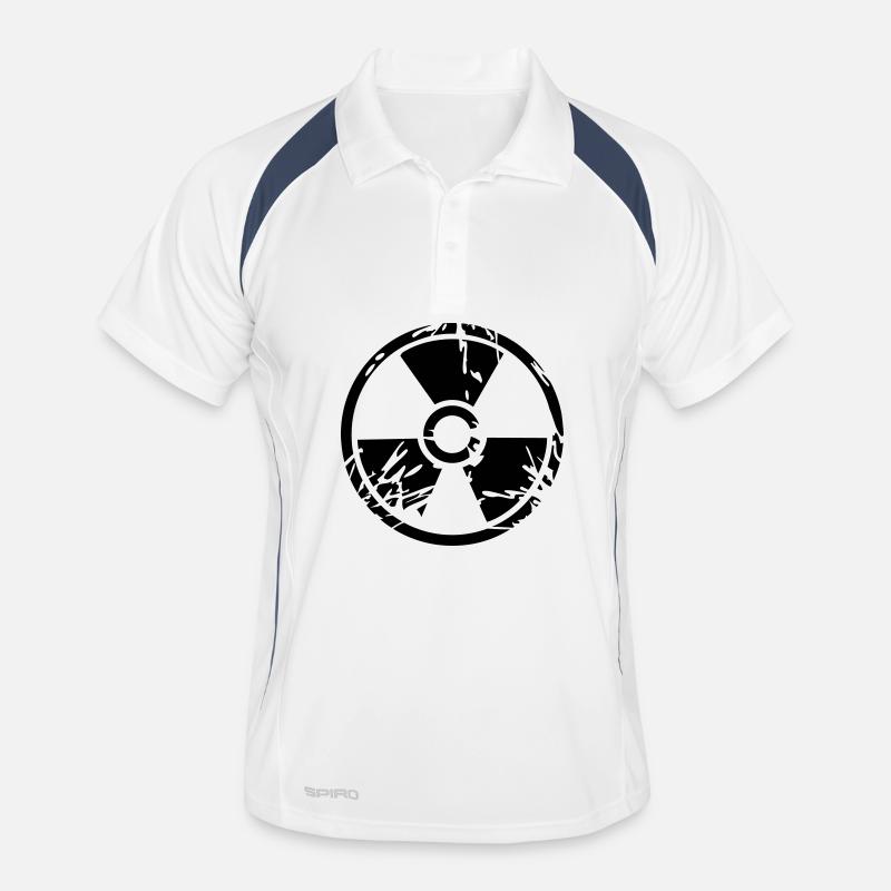 nuclear radioactive Men's Polo breathable