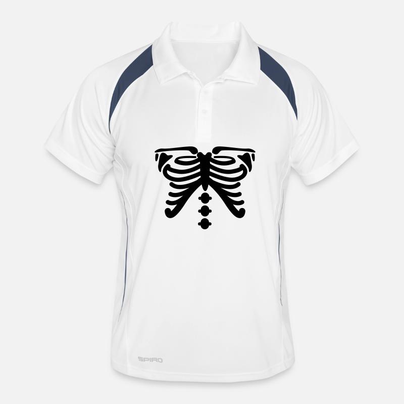 skeleton Men's Polo breathable