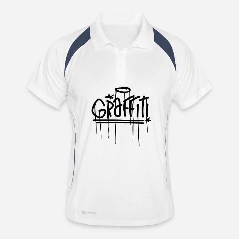 graffiti Men's Polo breathable