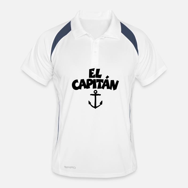 El Capitán ancre (FR) Polo respirant Homme