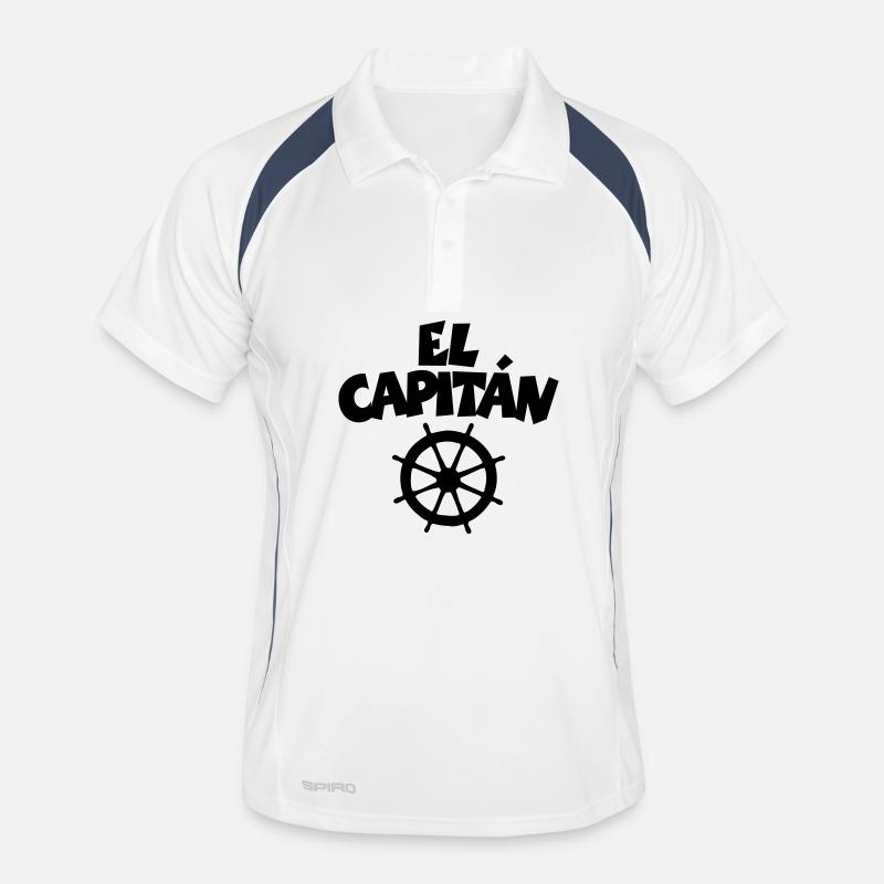 El Capitán Männer Polo atmungsaktiv