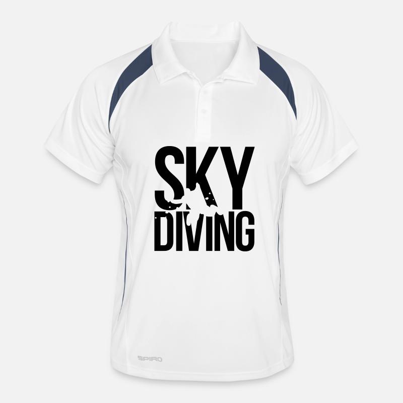 skydiving Men's Polo breathable