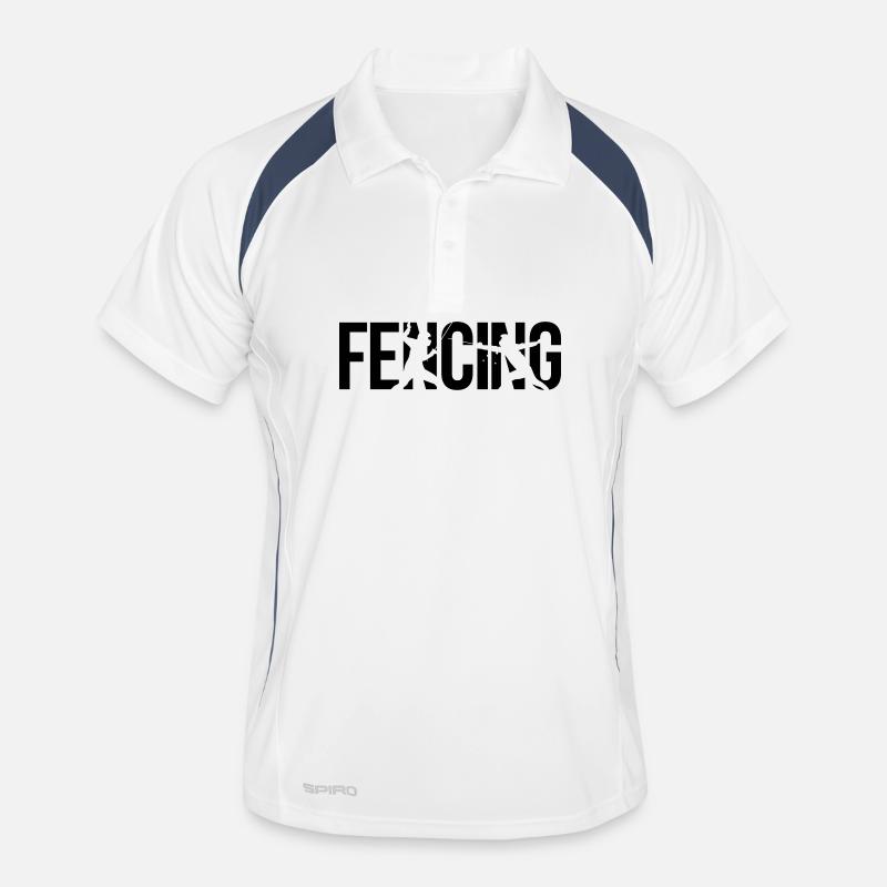 Escrime Polo respirant Homme
