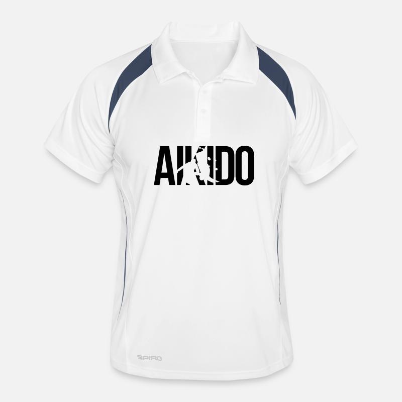 aikido Polo respirant Homme