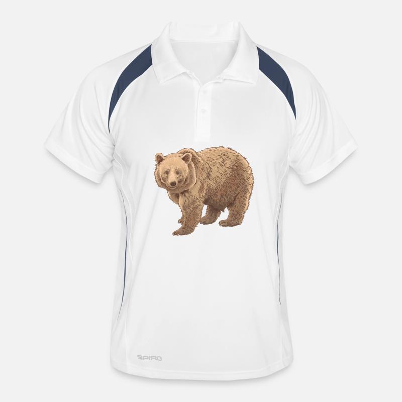Ours de Kodiak Polo respirant Homme