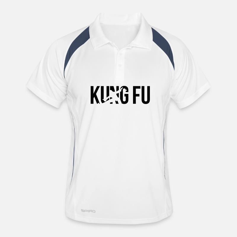 kung fu Men's Polo breathable