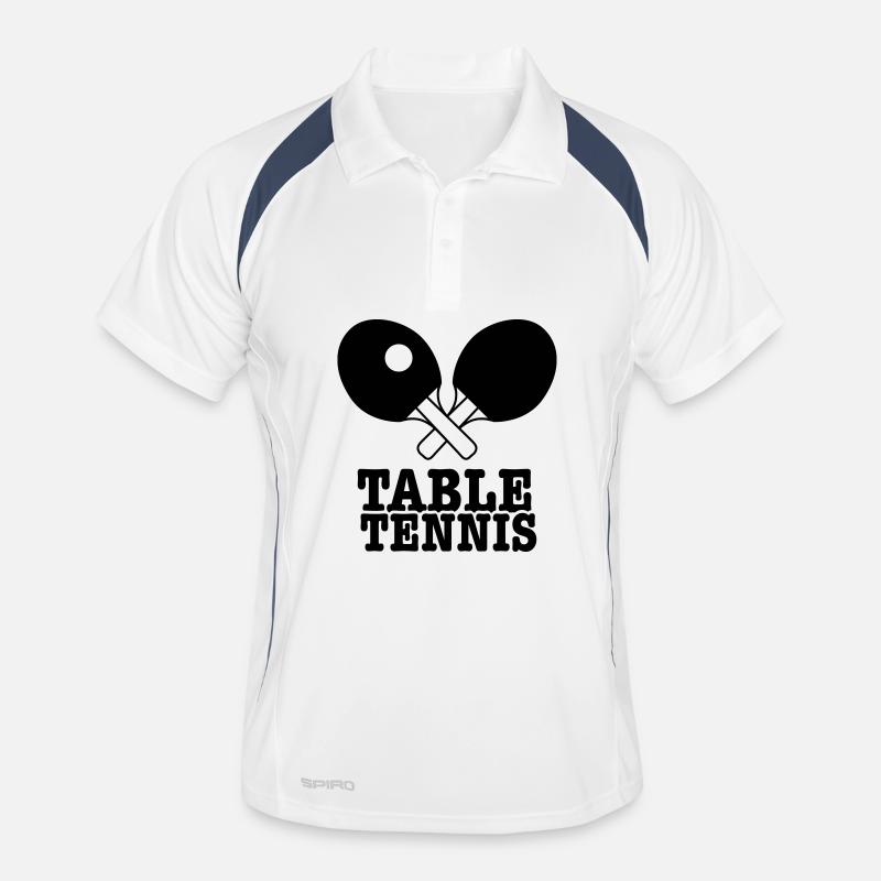 tennis de table Polo respirant Homme